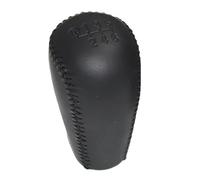 XEBRAD 5 6 Speed Leather Car Car Gear Shift Knob Lever Stick, for Toyota, Highlander, for Lexus, Rx350, for Scion, Gear Shift Boot Cover(Black 6 Speed)
