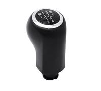 XEBRAD 5 Speed Car Gear Shift Knob Cover, for Opel, for Vauxhall, Corsa D 2006-2014 009140093 19276456 Lever Stick Gaitor Boot Gear Shift Boot Cover(Black Shift knob)