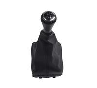 XEBRAD 5 Speed Gear Shift Knob Cover, for 206 406 Car Styling PU Leather Gaiter Boot Collar Case Lever Shifter Handle Stick Pen Gear Shift Boot Cover