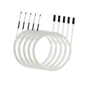 XEBRAD 5pcs NTC 3950 100K Thermistfor with 1 Meter Wiring and Female Pin Head ffor RepRap 3D Printer Heatbed, for Hot End Thermistor Temperature Sensor