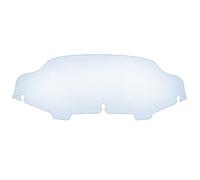 XEBRAD 6" Wave Windshield Windscreen Fairing Wind Shield Screen Deflector, for Harley, Touring Electra Glide FLHT Street FLHX 96-13 Moto Clear Riding Visor(Clear)