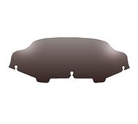 XEBRAD 6" Wave Windshield Windscreen Fairing Wind Shield Screen Deflector, for Harley, Touring Electra Glide FLHT Street FLHX 96-13 Moto Clear Riding Visor(Smoke)