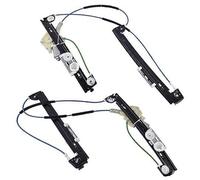 XEBRAD 67626955875 67626955876 Pair Power Window Regulators Front Left + Right, for MINI, for Cooper, for R50 R52 R53 Car Window Regulator Assembly