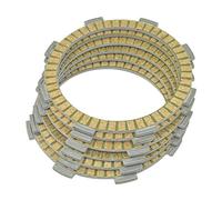 XEBRAD 6PC Motorcycle Friction Clutch Plates CR125R CRF150R CB250 CMX250X KX80 1998-2000 KX85 2001-2021 KX100 1998-2021 KX85-II Motorcycle Brake Pads