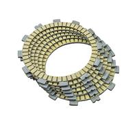 XEBRAD 6Pc Motorcycle Friction Clutch Plates TS125R 1990-1997 TV125 Wolf 1992-1995 DF200E 1997-1999 Motorcycle Brake Pads