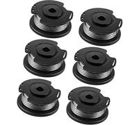 XEBRAD 6Pcs Spool Line Replacement, for Bosch, EasyGrassCut 18 23 26 18-230 18-260 18-26 Strimmer, Replace Part Number F016800569 Trimmer Spool Line