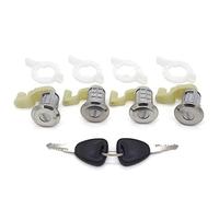 XEBRAD 7701472806 4PCS DOOR LOCK WITH 2 SAME KEYS, for Renault, CLIO II 98-05 Car Ignition Switch Lock Cylinder