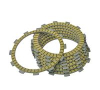 XEBRAD 7PC Motorcycle Friction Clutch Plates CB750 Nighthawk CB 750 1991-2003 CB750F 2007 2008 Motorcycle Brake Pads
