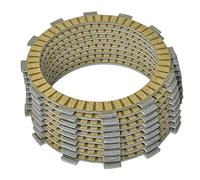 XEBRAD 9pc Motorcycle Friction Clutch Plates GS1000 1980-1982 GS1100 1982-1984 GS1150E 1984-1986 VL1500 Intruder 1500 C90 Boulevard Motorcycle Brake Pads
