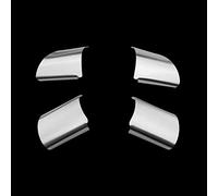 XEBRAD ABS Chrome Car Steering Wheel Decoration Cover Trim Frame, For Ford, For Focus 2 MK2 2005-2013, Accessories 4Pcs Steering Wheel Sticker