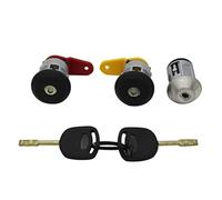 XEBRAD AL052 IGNITION SWITCH LEFT RIGHT DOOR LOCK CYLINDER WITH 2 KEYS, for Ford, for Fiesta, ESCORT KA Car Ignition Switch Lock Cylinder