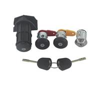 XEBRAD AL053 COMPLETE LOCK SET IGNITION SWITCH LEFT RIGHT DOOR TRUNK, for Ford, KA, for Fiesta, COURIER ESCORT Car Ignition Switch Lock Cylinder