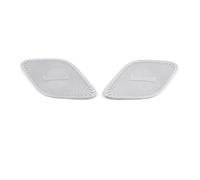 XEBRAD Auto Car Speaker Cover Stainless Door Loudspeaker Sound Pad Trim Frame Sticker Interior Accessories, for Buick, Envision 2020-2021 Car Speaker Trim(Matte Silver-Logo A)
