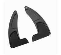 XEBRAD Auto Car Steering Wheel Shift Paddle Blade Shifter Extension, for Dodge, Challenger Charger 2015-2020 Aluminum Steering Wheel Paddle Shifter(Black)