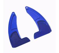 XEBRAD Auto Car Steering Wheel Shift Paddle Blade Shifter Extension, for Dodge, Challenger Charger 2015-2020 Aluminum Steering Wheel Paddle Shifter(Blue)
