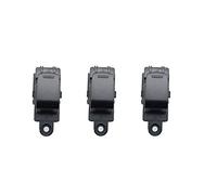 XEBRAD Auto Power Window Switch Window Glass Lifter Switch Button Left Driver,S-Cross Vitara Car Window Switch(3pc Single switch)