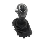 XEBRAD Automatic at Gear Shift Knob Boot Cover Gaiter Lever Shifter Handle Stick, for Kia, Cerato 2009-2013 Gear Shift Boot Cover(Black Set)