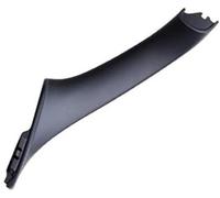 XEBRAD Beige Black Car Left Right Inside Interior Handles Inner Door Panel Handle Pull Trim Cover, for BMW, 5 Series F10 F11 Car Interior Door Panel Handle(Black-Left)