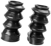 XEBRAD bike front fork cover Rubber Motorcycle Front, for K Gaiters Gators Boots Cover Replacement, for 1987-up Models with 39Mm