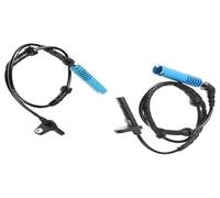 XEBRAD Brake Pad Wear Sensor ABS Wheel Speed Sensor, for, E60 E61 525i 528i 530i 540i 34526771702 34526771703 Brake Pad Wear Sensor(BLACK Front and Rear)