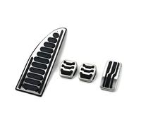 XEBRAD Car Accelerator Brake Clutch Rest Foot Pedal, for Ford, for Focus, MK2 MK3 MK4 2005-2021, for Mondeo Fusion, for KUGA, for Mazda 3 Clutch Brake Pedal(Full 4pcs MT)
