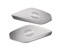 XEBRAD Car Accessories Front Column Roof Horn Hood Speaker Cover Sound Decorative Frame Sequins, for Mazda, MX-5 RF MX5 ND 2016-2020 Car Speaker Trim(WHITE)