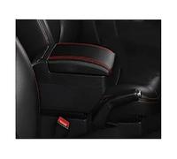 XEBRAD Car AccessoriesArmrest Box Centre Console Storage Box, for Alto 2008-2015 2016 Car Armrest Box(BLACK H1 Red Line 4 Usb)