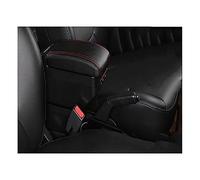 XEBRAD Car Armrests Armrest Box Centre Console Storage Box, for Alto 2008-2016 Car Accessories Car Armrest Box(BLACK E1 Red Line 9 Usb)