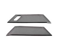 XEBRAD Car Audio Speaker Cover Trim Door Loudspeaker Cover Trim Car Accessories interior, for Mazda, CX-30 CX 30 CX30 2020 Car Speaker Trim(Black-01)