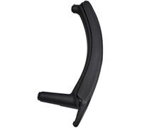XEBRAD Car Beige Black Armrest Left Right Interior Door Handle Inner Panel Pull Trim Cover, for BMW, E70 E71 X5 X6 Car Interior Door Panel Handle(Black-Left)