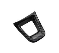 XEBRAD Car Center Console Trim ABS Car Steering Wheel Panel Decoration Cover Trim Sticker, for Golf, 7, for MK7 7.5 2013-2019 Stickers Car Interior Trim Strips Dashboard Trim Strip(Carbon Black)