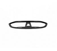 XEBRAD Car Center Middle Air Condition Cover Tirm AC Outlet Decoration Frame, for Hyundai, Santa Fe 2019 2020 Carbon Fiber Car Air Vent Trim Strip(Carbon Fiber)