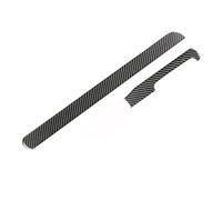 XEBRAD Car Dashboard Trim, for Golf, 6, for MK6 2010 2011 2012 2013 Car Carbon Fiber Interior Center Console Dashboard Panel Strip Cover Trim Interior Panel Frame Cover Dashboard Trim Strip(BLACK RHD)