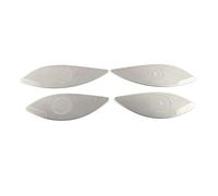 XEBRAD Car Door Audio Speaker Cover Loudspeaker Trim Sticker Stainless Interior Accessories, for Mercedes-Benz, E-Class W213 2017-2021 Car Speaker Trim(Matte Silver-Logo)