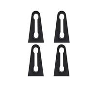 XEBRAD Car Door Lock Sound Deadener Damper Buffer Cushion Pad, for VW, for Tiguan, for Touran, for POLO, T5, for Bora, for Caddy, for Jetta, for Passat, for Golf, Mk4 MK5 MK6 MK7 car door shock absorb