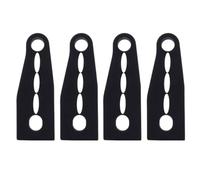 XEBRAD Car Door Lock Sound Deadener Damper Buffer, for Ford, for Focus, 3 Kuga 2 Escape Edge car door shock absorber Car Door Damper