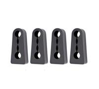 XEBRAD Car Door Lock Sound Deadener Damper Buffer, for Renault, Duster 2 Captur Kaptur Arkana Fluence Rattling Screaks Noise Deaf car door shock absorber Car Door Damper