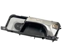 XEBRAD car Door Panel Pull for Enza 2003 2004 2005 2006 2007 2008 Front Door Inner Rear Inside Handle Chrome with Black(Black Chrome No Speaker L)