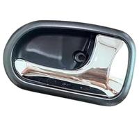 XEBRAD car Door Panel Pull for Mazda 626 Protege 323 1995 1996 1997 1998 1999 2000 2001 2002 2003 Chrome Interior Inside Inner Door Handle(Black Rear Right Door)
