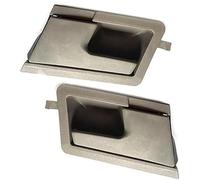 XEBRAD car Door Panel Pull for Vw, for Transporter T4 Bus 90-03 Interior Inside Door Handle Front Left Right 701837020A/701837019A(Black 1 Pair)