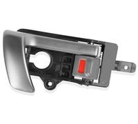 XEBRAD car Door Panel Pull Front Rear Left Right Inside Interior Inner Door Handle 82620-2B010, for Hyundai, for Santa Fe 2007 2008-2012 82610-2B010(Black Right Side)