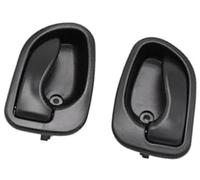 XEBRAD car Door Panel Pull Inside Interior Door Handle, for Hyundai, for Accent 1995-2000 1995 1996 1997 1998 1999 2000 Rh 82620-22000 Lh 82610(Black 2pcs Left Right)