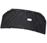 XEBRAD Car Engine Hood Pad Sound Heat Insulation Cotton Interior, for Hyundai, for Accent MC for Verna for Super for Pony 2006-2010 Engine Heat Shield(Black Pet)