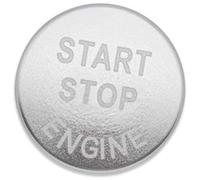 XEBRAD Car Engine Start Stop Button Rings Interior Covers Holeless Case, for NISSAN, for Qashqai, for Infiniti Car Ignition Switch Trim Ring