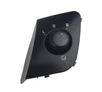 XEBRAD Car Exterior Side Mirror Adjust Switch Knob, for VW, for Seat Ibiza 2009-2015, 6J1 959 565 6J1959565 Car Side Mirror Switch