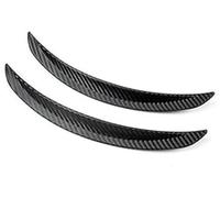 XEBRAD Car Fender Flare Wheel Eyebrow Arch Trim Protector Decoratio Strips, for BMW, E60 E36 F10 F20 F30 Car Wheel Arch Trim Cover(25CM)