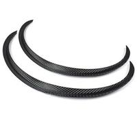 XEBRAD Car Fender Flare Wheel Eyebrow Arch Trim Protector Decoratio Strips, for BMW, E60 E36 F10 F20 F30 Car Wheel Arch Trim Cover(70CM)