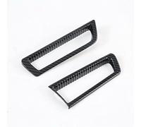XEBRAD Car Front Air Conditioning Cover Trim AC Outlet Frame Car Styling Interior Accessories, for Kia, Optima K5 2020 2021 Carbon Fiber Car Air Vent Trim Strip
