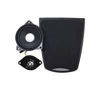 XEBRAD Car Front Midrange Loudspeaker Tweeter HI-FI Music Stereo Center Dashboard Speaker Cover Trim, for BMW, F10 F11 Car Speaker Trim(3pcs)