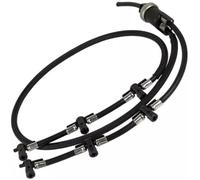 XEBRAD Car Fuel Injector Leak Off Return Pipe, for A4 A5, for A6, for Q7 2004-2012 Replacement Part OEM 059130218H, Black Diesel Leak Off Pipe